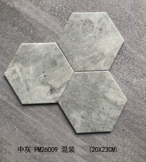 Pm26009 Hexagonal Encaustic Tile