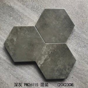 Pm26115 Hexagonal Encaustic Tile