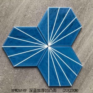 Xpm26149 Hexagonal Encaustic Glossy Tile
