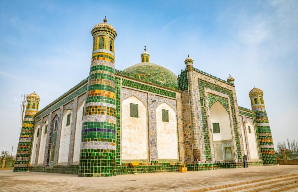 traditional building by tile in china